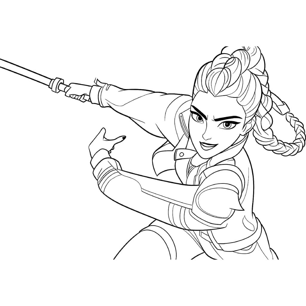 Coloring page: KPop Demon Hunters (Animation Movies) #221182 - Free Printable Coloring Pages