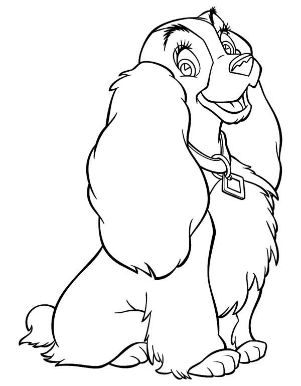 Coloring page: Lady and the Tramp (Animation Movies) #133407 - Free Printable Coloring Pages