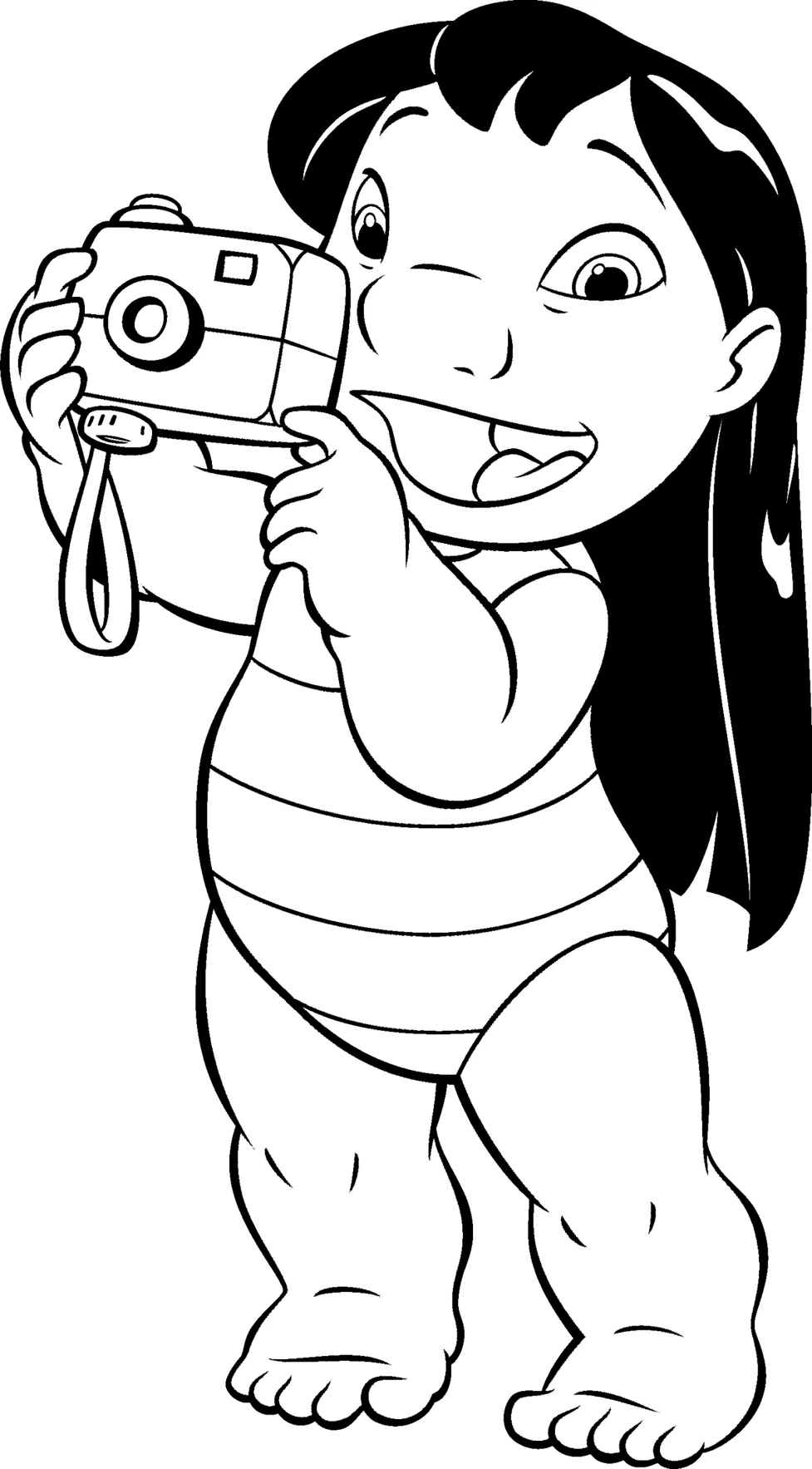Coloring page: Lilo and Stitch (Animation Movies) #44946 - Free Printable Coloring Pages