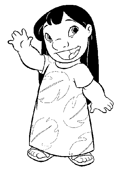 Free printable Lilo and Stitch coloring page #45042 from Animation Movies collection Free printable Lilo and Stitch coloring page #45042 from Animation Movies collection