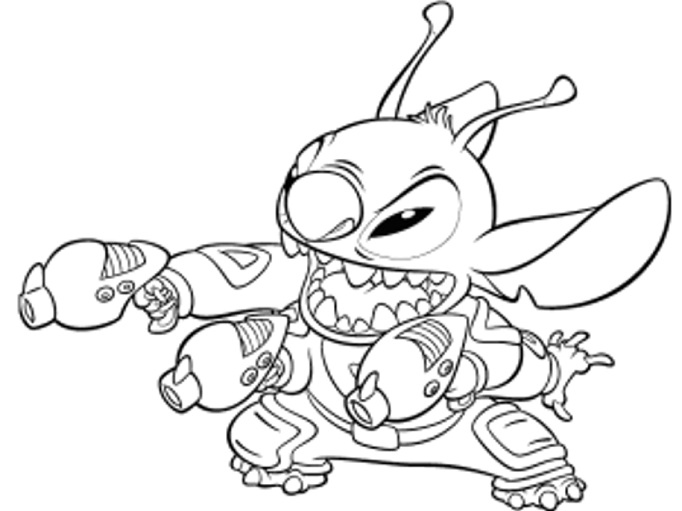 Coloring page: Lilo & Stitch (Animation Movies) #44824 - Free Printable Coloring Pages