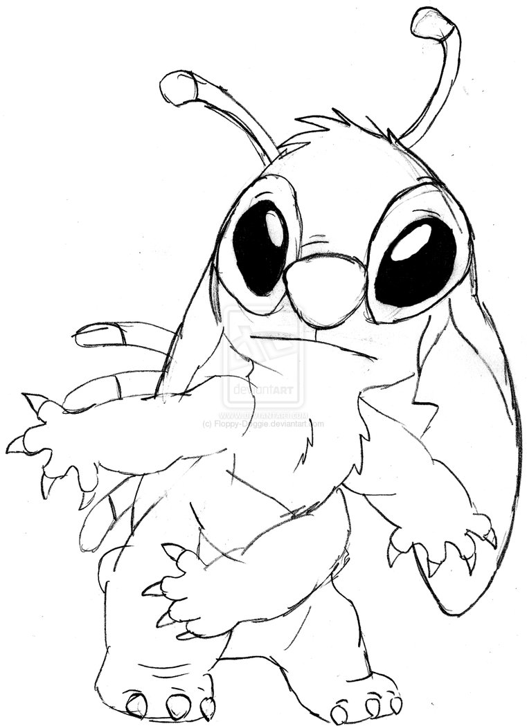 Coloring page: Lilo & Stitch (Animation Movies) #44825 - Free Printable Coloring Pages