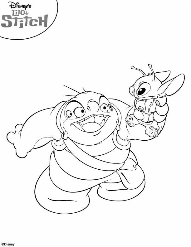 Coloring page: Lilo & Stitch (Animation Movies) #44835 - Free Printable Coloring Pages