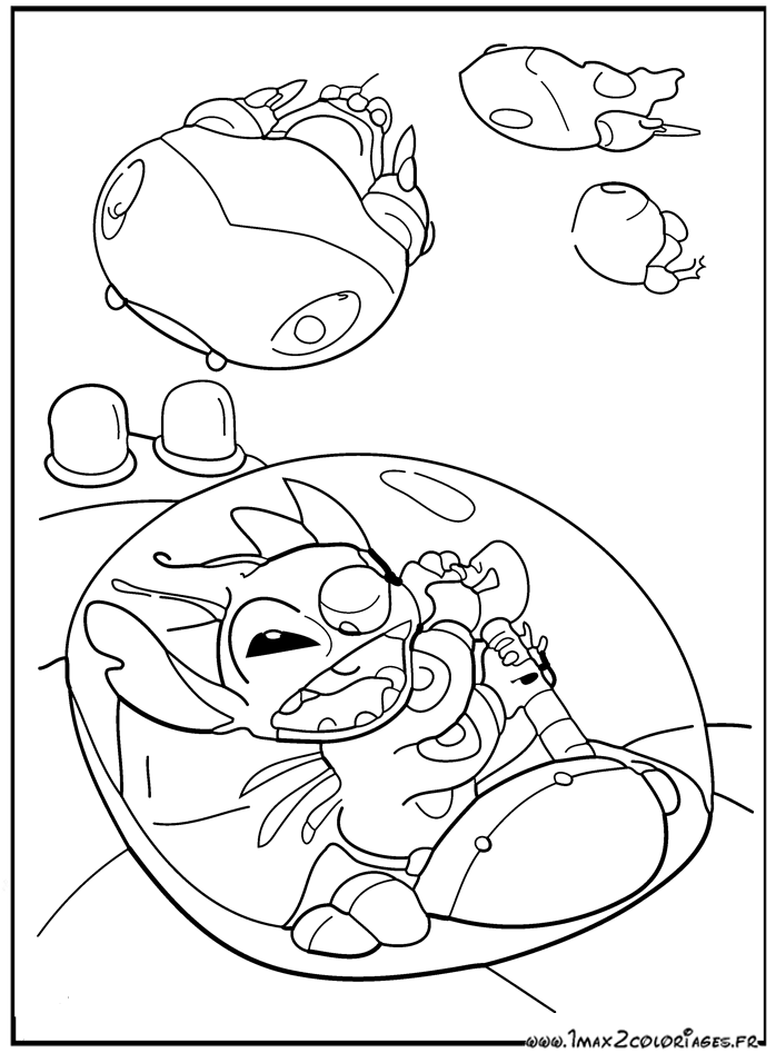 Coloring page: Lilo & Stitch (Animation Movies) #44852 - Free Printable Coloring Pages
