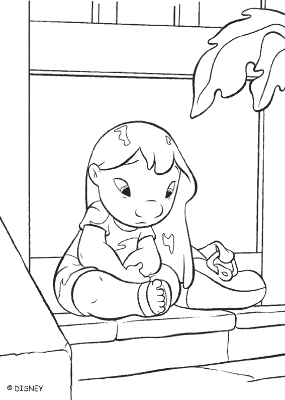 Coloring page: Lilo & Stitch (Animation Movies) #44869 - Free Printable Coloring Pages