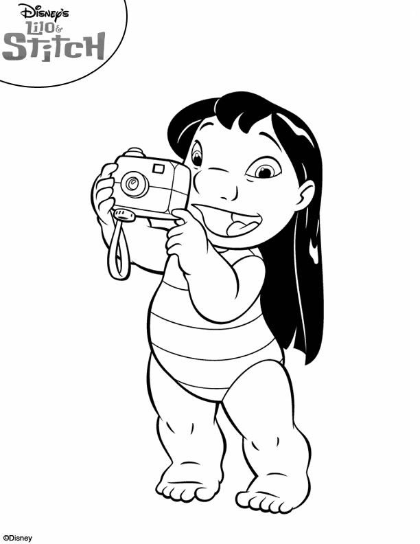 Coloring page: Lilo & Stitch (Animation Movies) #44872 - Free Printable Coloring Pages