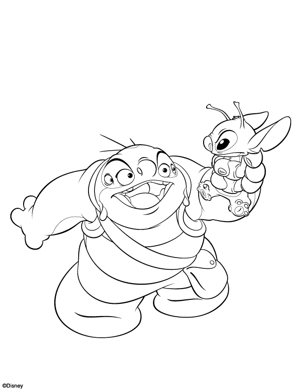Coloring page: Lilo & Stitch (Animation Movies) #44873 - Free Printable Coloring Pages
