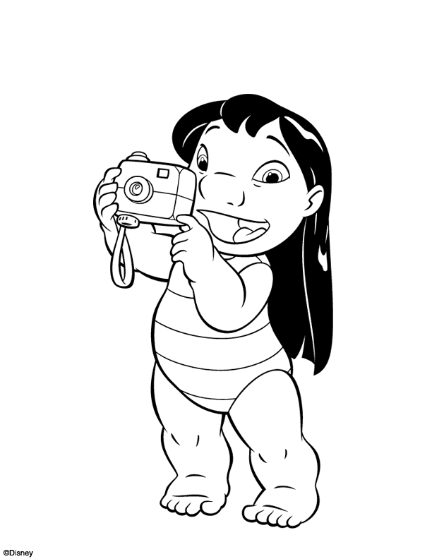Coloring page: Lilo & Stitch (Animation Movies) #44884 - Free Printable Coloring Pages