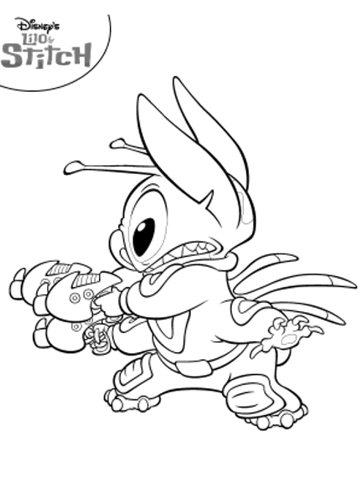 Coloring page: Lilo & Stitch (Animation Movies) #44889 - Free Printable Coloring Pages