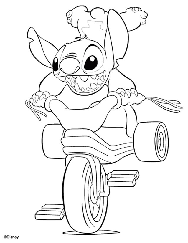 Coloring page: Lilo & Stitch (Animation Movies) #44898 - Free Printable Coloring Pages