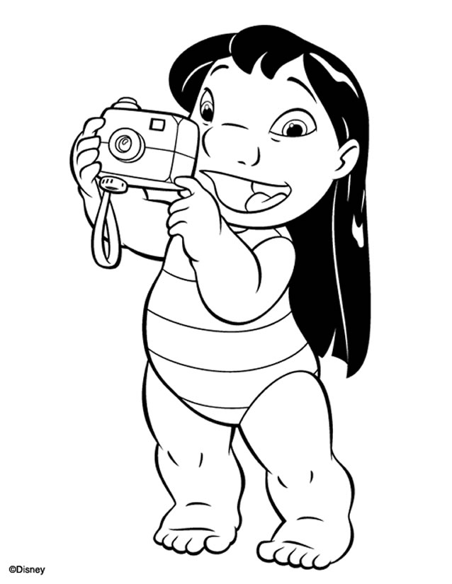 Coloring page: Lilo & Stitch (Animation Movies) #44899 - Free Printable Coloring Pages