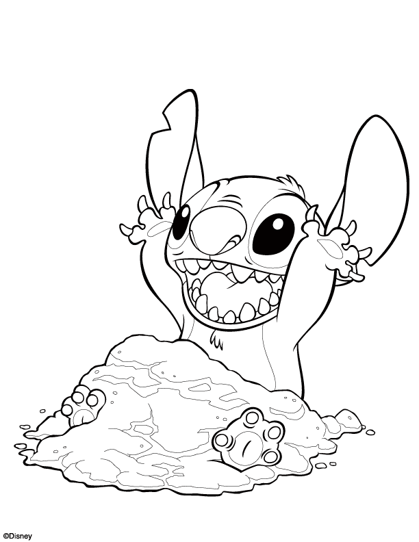 Coloring page: Lilo & Stitch (Animation Movies) #44901 - Free Printable Coloring Pages
