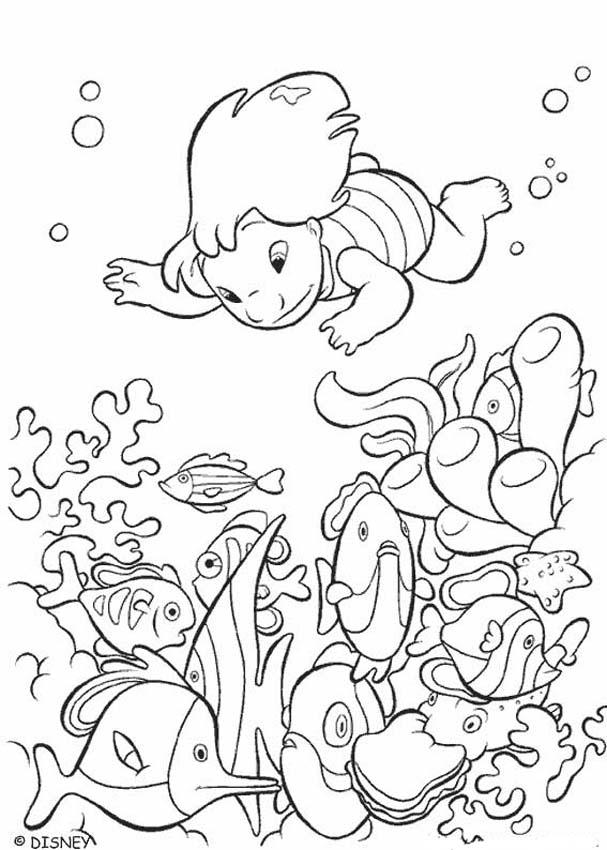 Coloring page: Lilo & Stitch (Animation Movies) #44902 - Free Printable Coloring Pages