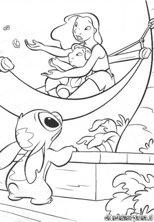 Coloring page: Lilo & Stitch (Animation Movies) #44907 - Free Printable Coloring Pages