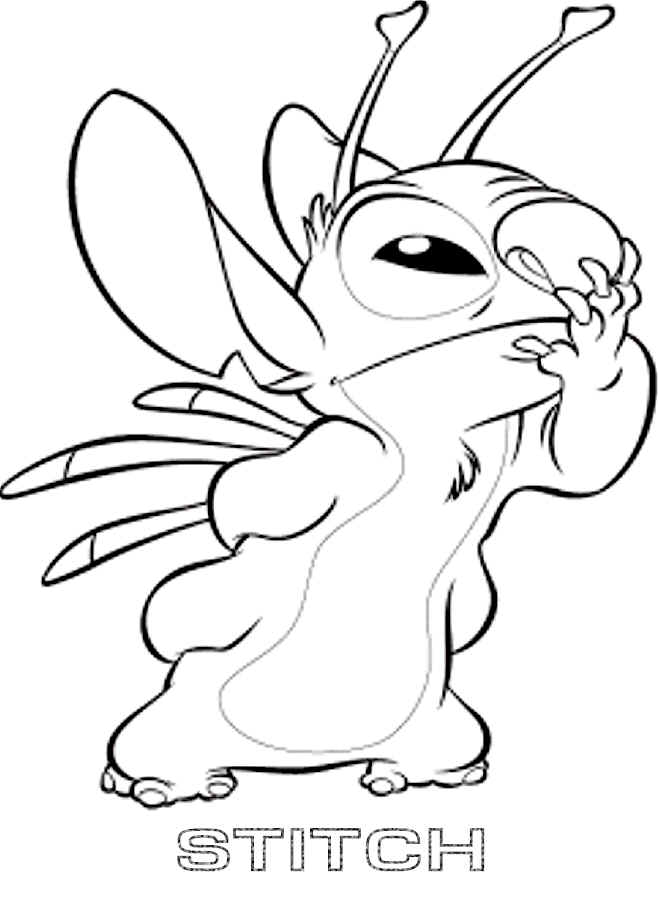 5200 Disney Coloring Pages Stitch  Best HD
