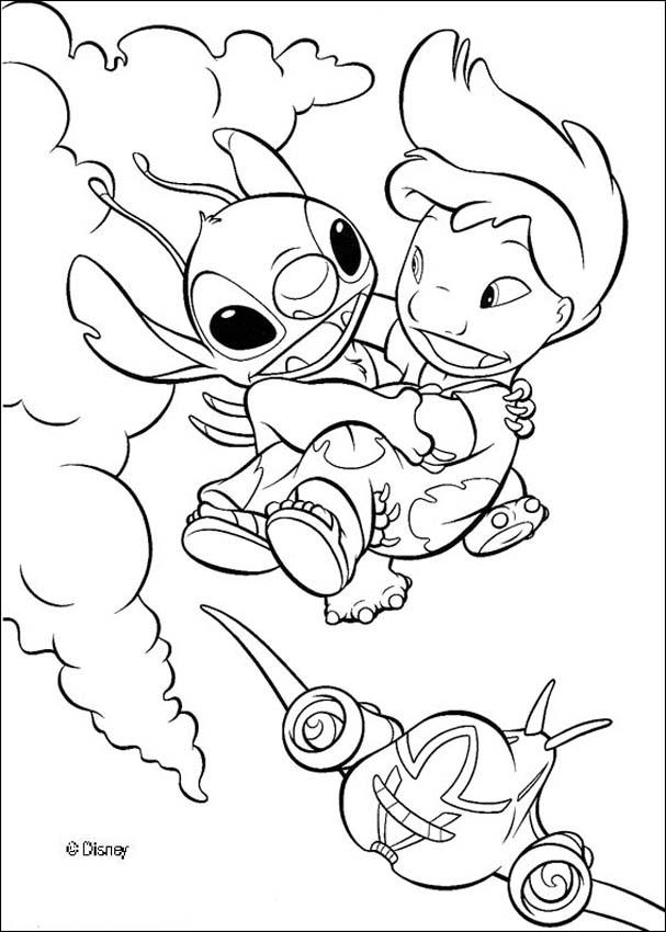 Coloring page: Lilo & Stitch (Animation Movies) #44915 - Free Printable Coloring Pages