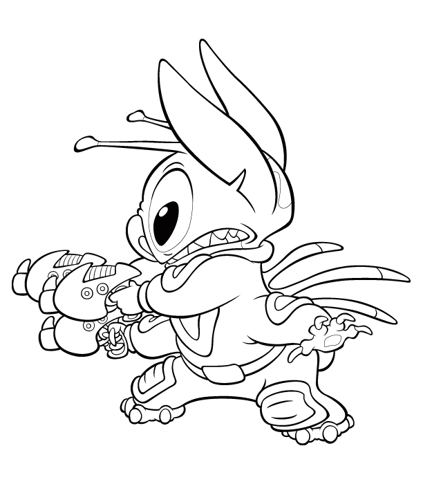 Coloring page: Lilo & Stitch (Animation Movies) #44926 - Free Printable Coloring Pages