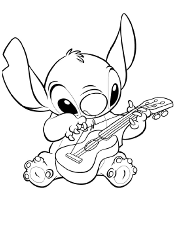 Coloring page: Lilo & Stitch (Animation Movies) #44931 - Free Printable Coloring Pages