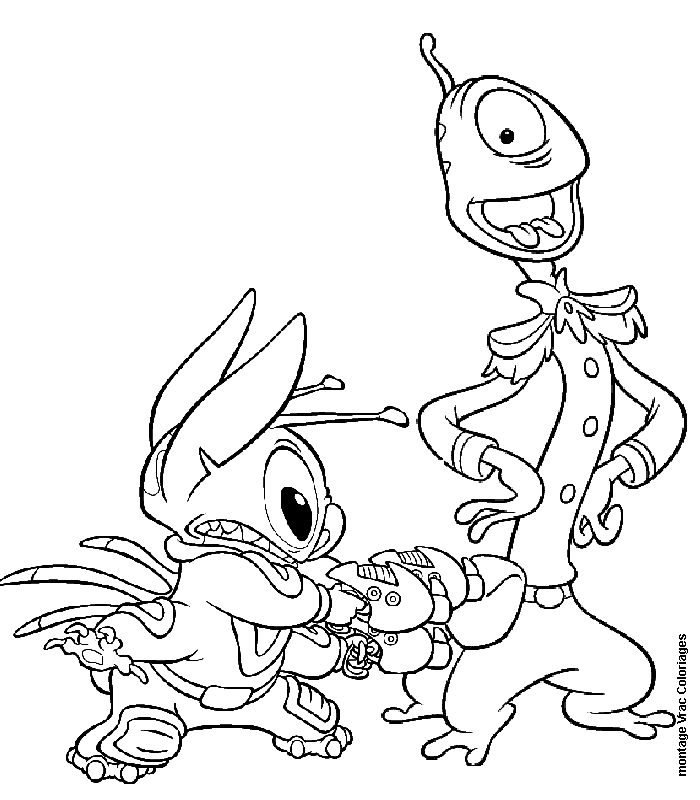 Coloring page: Lilo & Stitch (Animation Movies) #44939 - Free Printable Coloring Pages