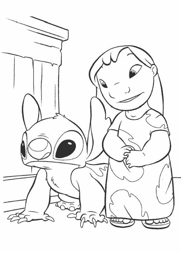 Lilo & Stitch #44998 (Animation Movies) – Printable coloring pages
