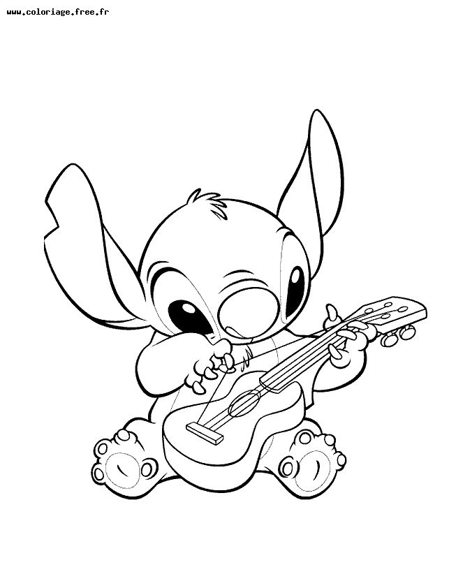 Coloring page: Lilo & Stitch (Animation Movies) #45018 - Free Printable Coloring Pages