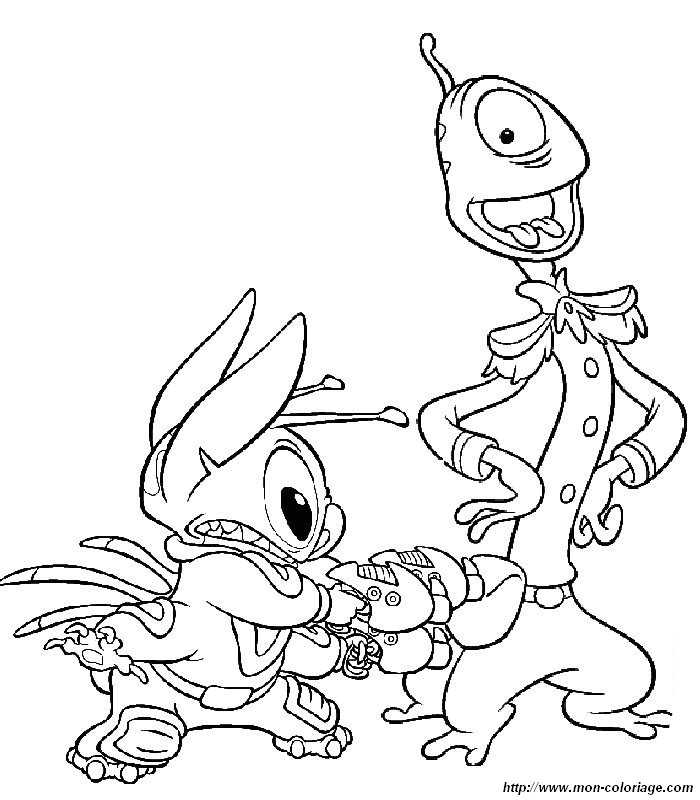 Coloring page: Lilo & Stitch (Animation Movies) #45026 - Free Printable Coloring Pages