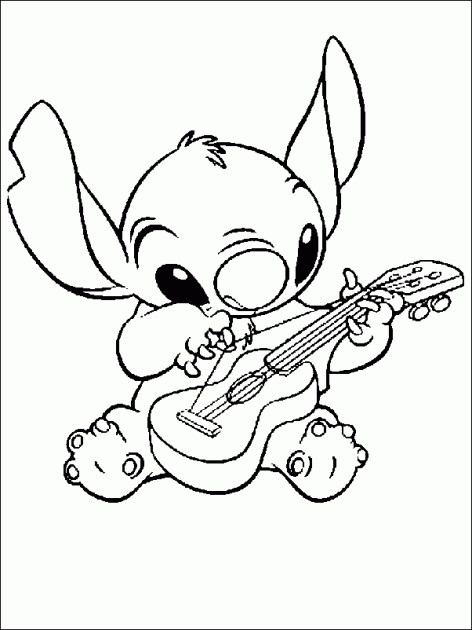Coloring page: Lilo & Stitch (Animation Movies) #45067 - Free Printable Coloring Pages