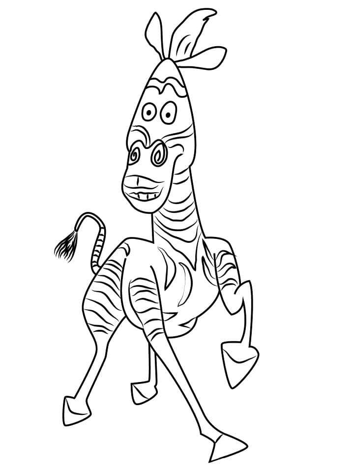 Free printable Madagascar (Animated) coloring page #209775 from Animation Movies collection