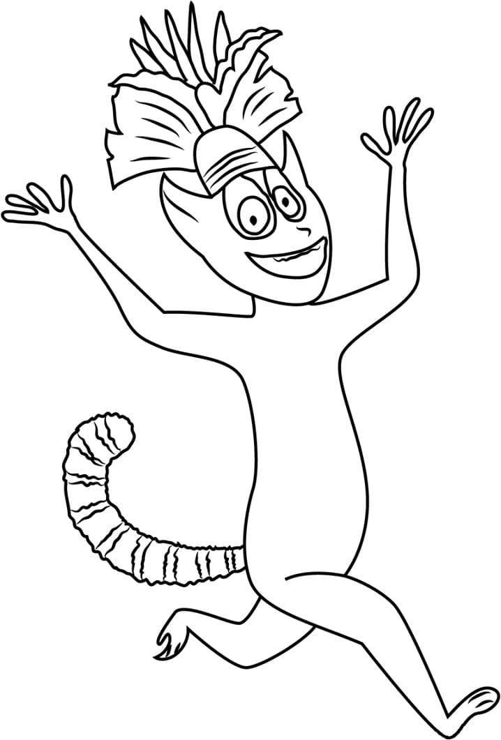 Free printable Madagascar (Animated) coloring page #209789 from Animation Movies collection