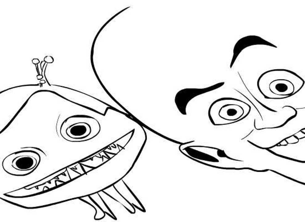 Coloring page: Megamind (Animation Movies) #46513 - Free Printable Coloring Pages