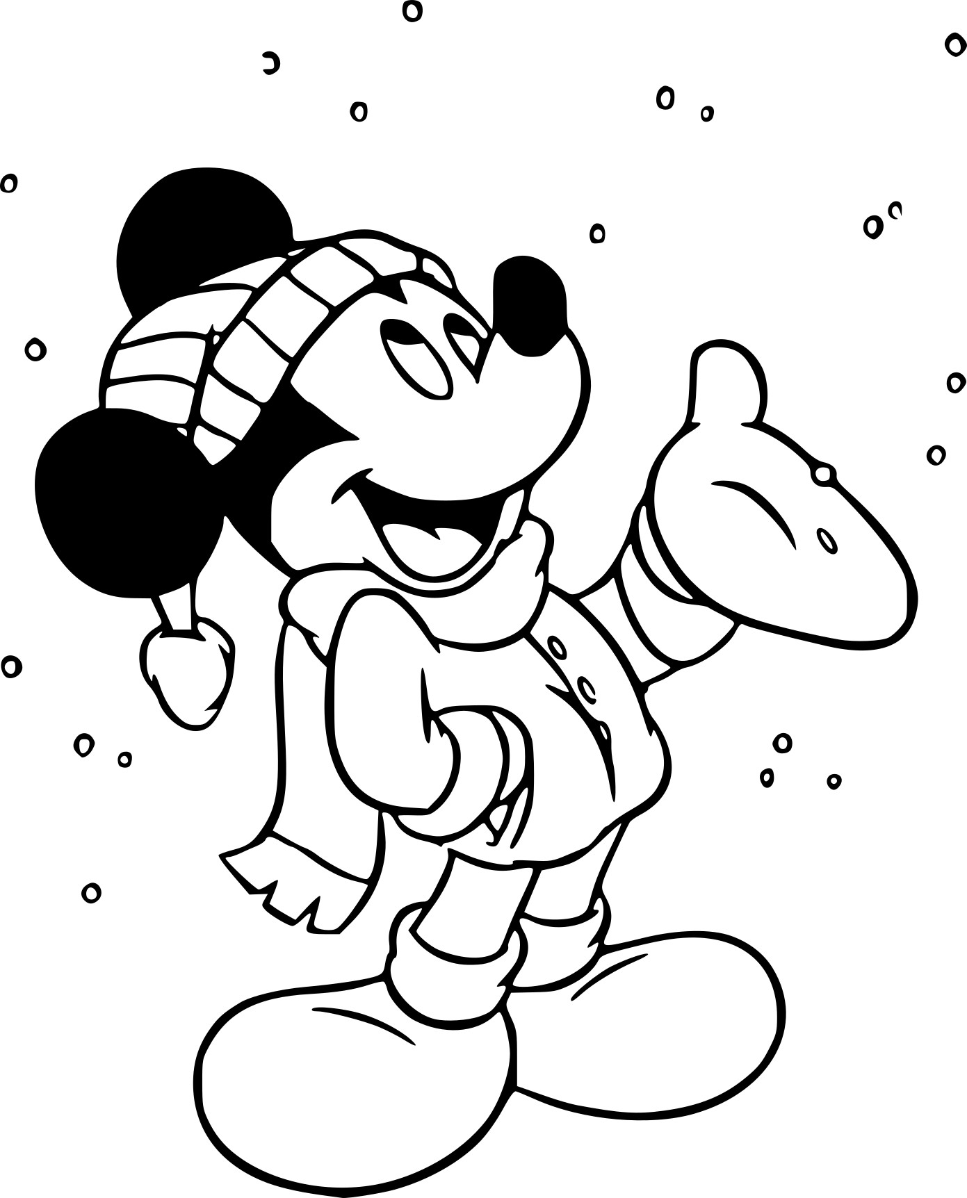Coloring page: Mickey (Animation Movies) #170090 - Free Printable Coloring Pages