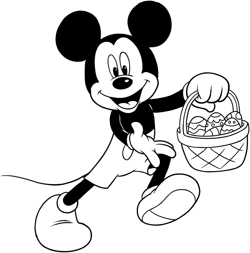 Coloring page: Mickey (Animation Movies) #170097 - Free Printable Coloring Pages