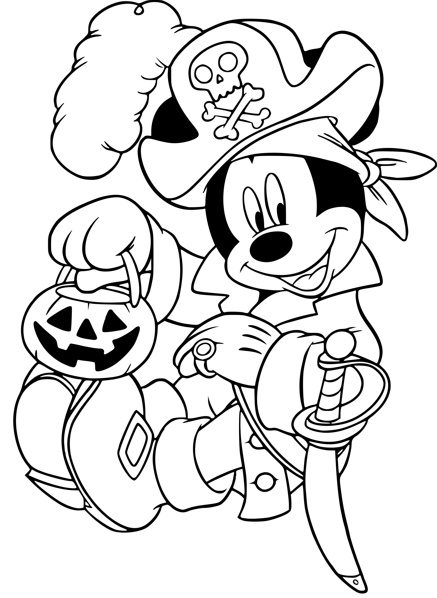 Coloring page: Mickey (Animation Movies) #170098 - Free Printable Coloring Pages