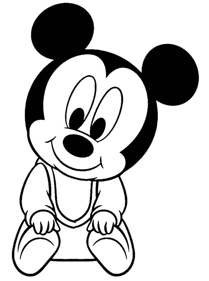 Coloring page: Mickey (Animation Movies) #170100 - Free Printable Coloring Pages