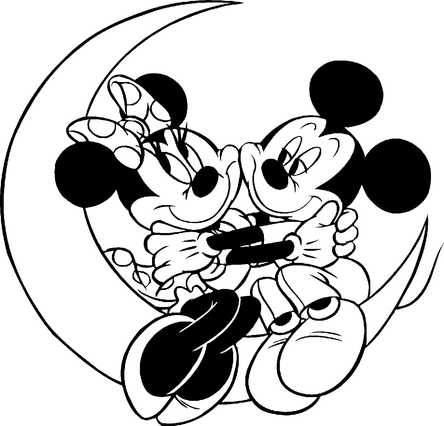 Coloring page: Mickey (Animation Movies) #170102 - Free Printable Coloring Pages