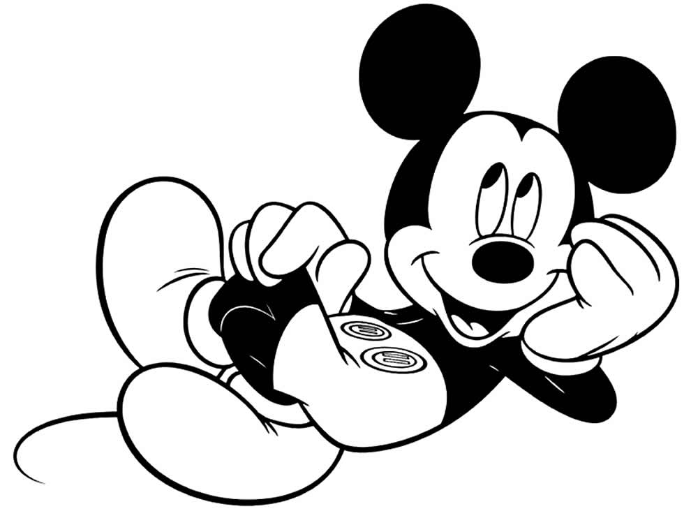 Coloring page: Mickey (Animation Movies) #170106 - Free Printable Coloring Pages