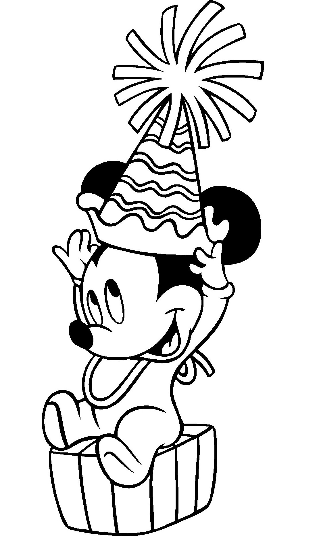 Coloring page: Mickey (Animation Movies) #170111 - Free Printable Coloring Pages
