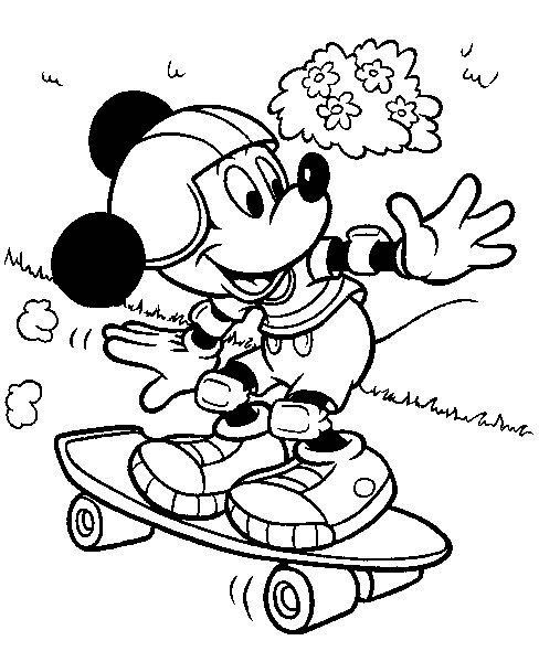 Coloring page: Mickey (Animation Movies) #170135 - Free Printable Coloring Pages