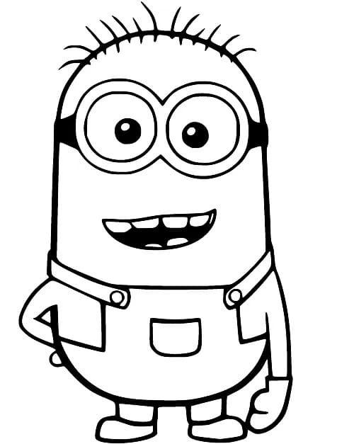 Coloring page: Minion (Animation Movies) #183429 - Free Printable Coloring Pages