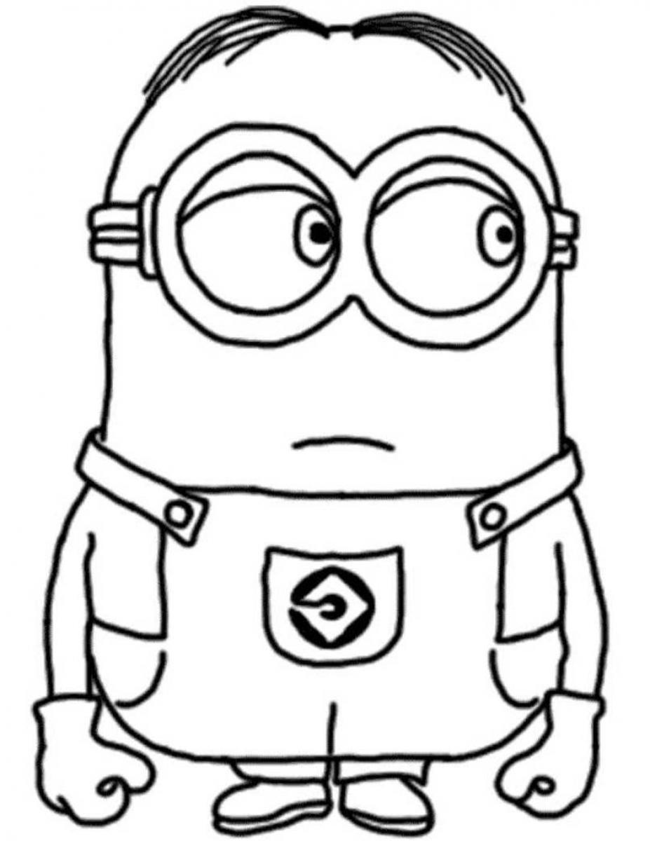 drawing minions 72061 animation movies printable coloring pages