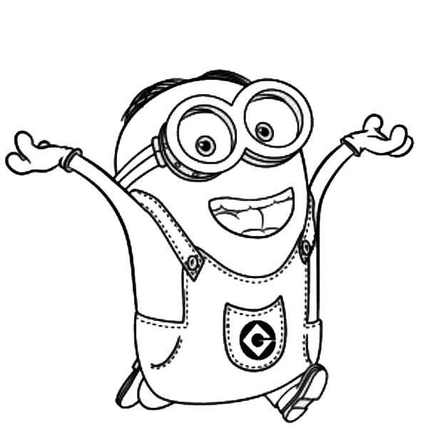 Coloring page: Minions (Animation Movies) #72067 - Free Printable Coloring Pages
