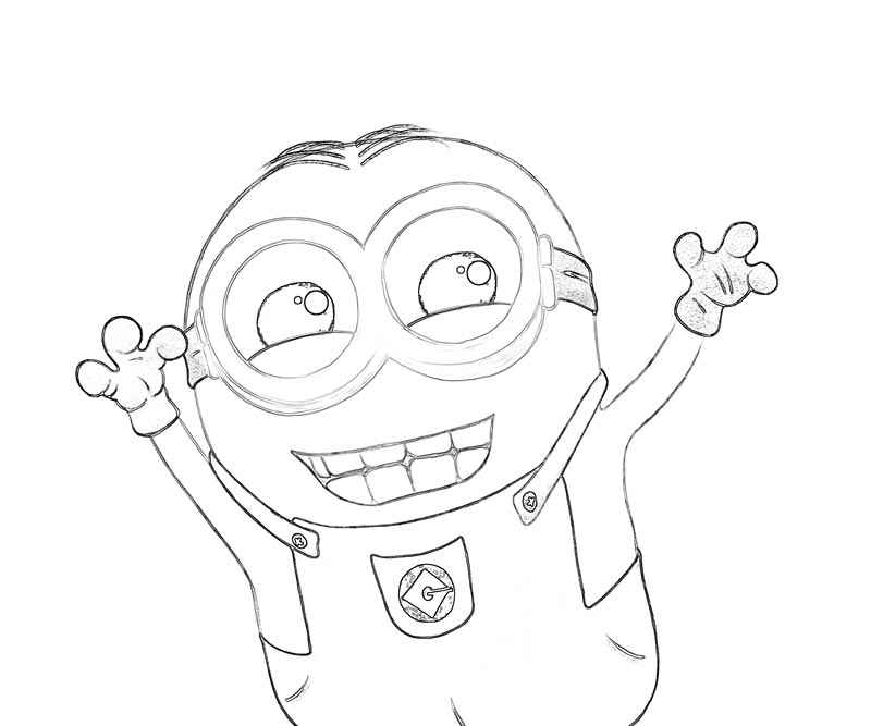Coloring page: Minions (Animation Movies) #72120 - Free Printable Coloring Pages