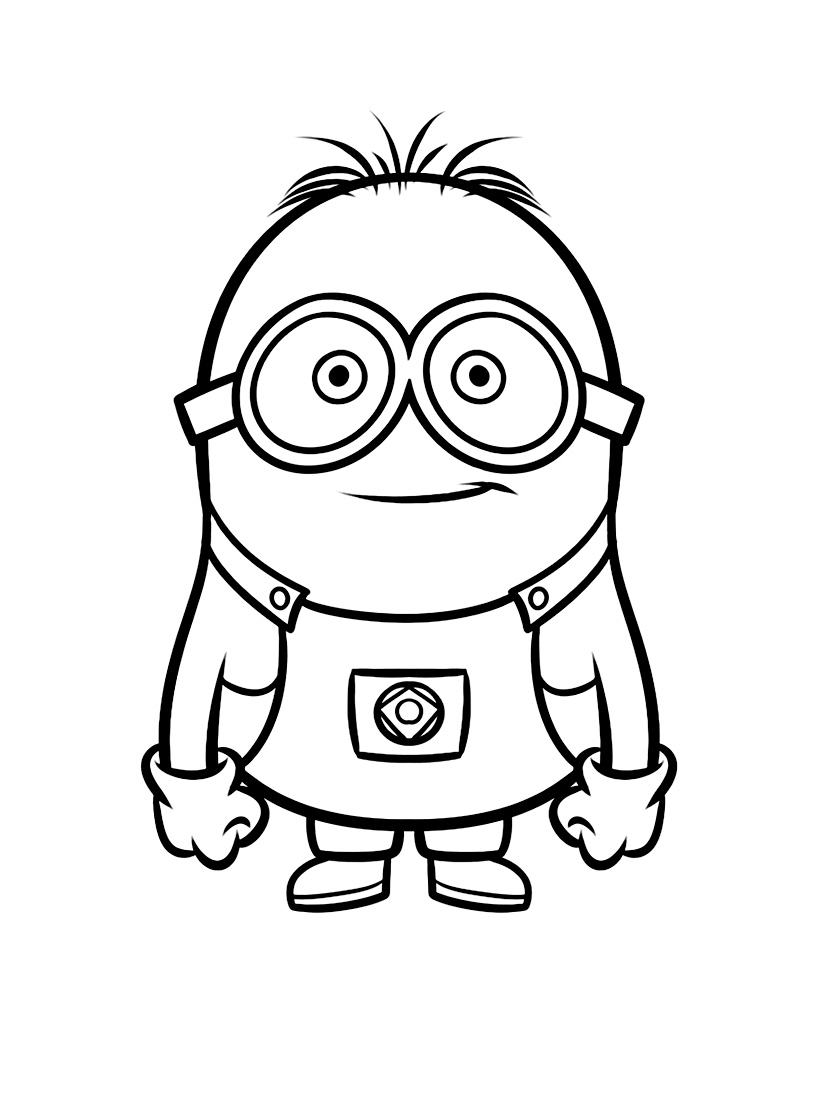 Coloring page: Minions (Animation Movies) #72163 - Free Printable Coloring Pages