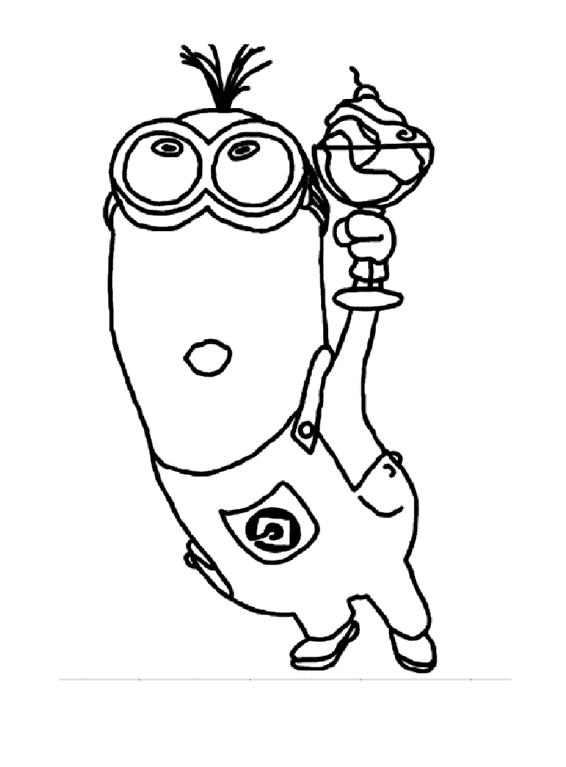 Coloring page: Minions (Animation Movies) #72179 - Free Printable Coloring Pages
