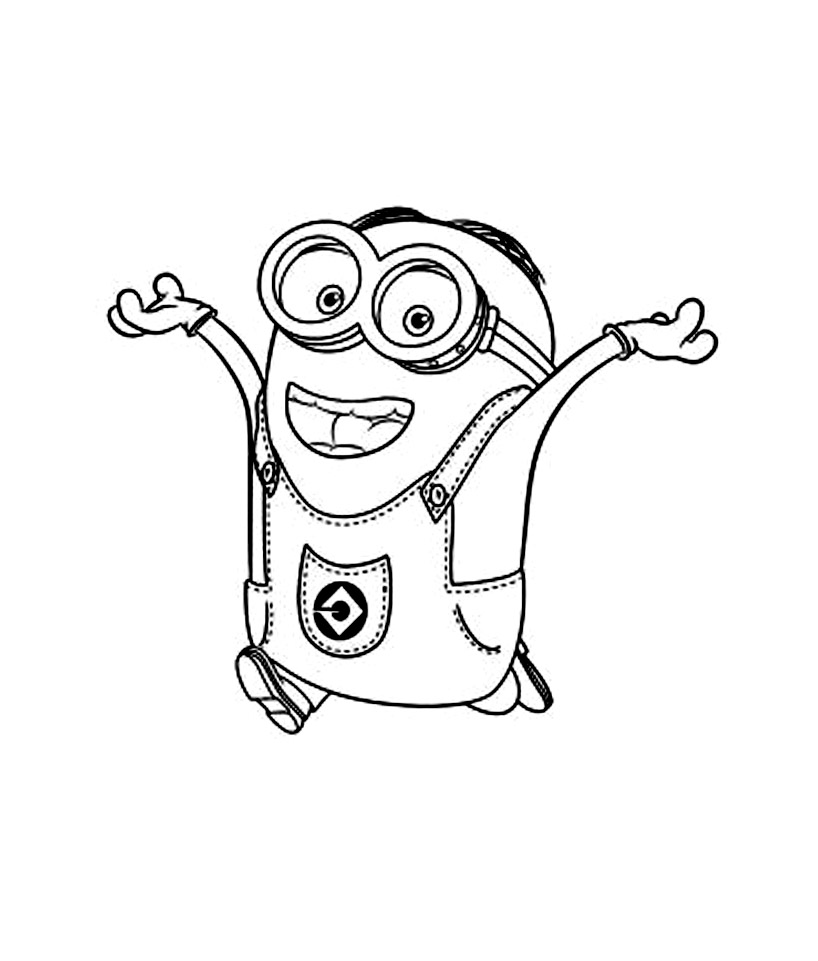 Coloring page: Minions (Animation Movies) #72181 - Free Printable Coloring Pages