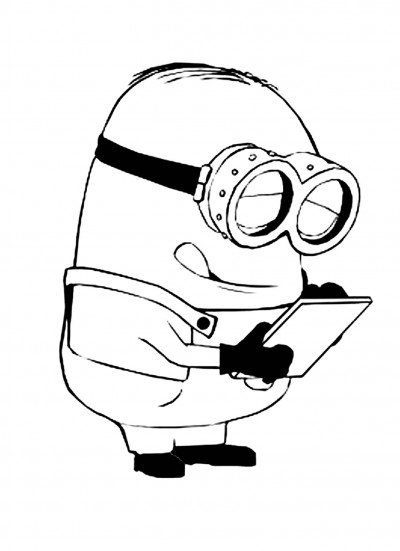 Coloring page: Minions (Animation Movies) #72223 - Free Printable Coloring Pages