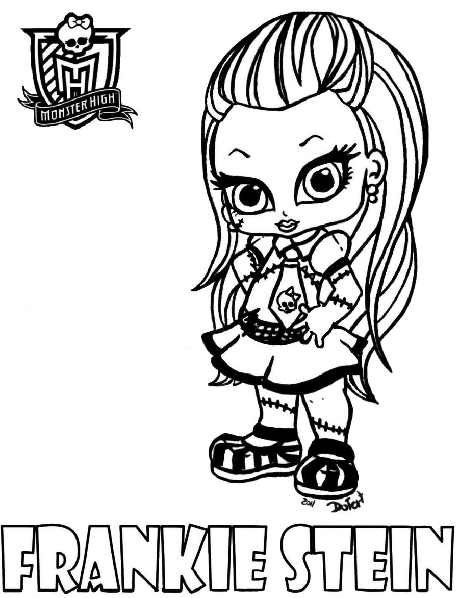 Coloring page: Monster High (Animation Movies) #24880 - Free Printable Coloring Pages