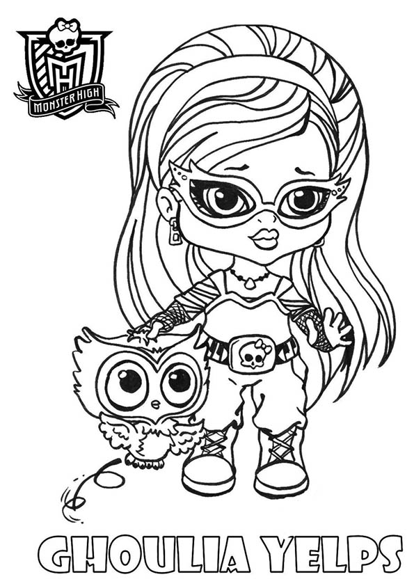 Coloring page: Monster High (Animation Movies) #24883 - Free Printable Coloring Pages