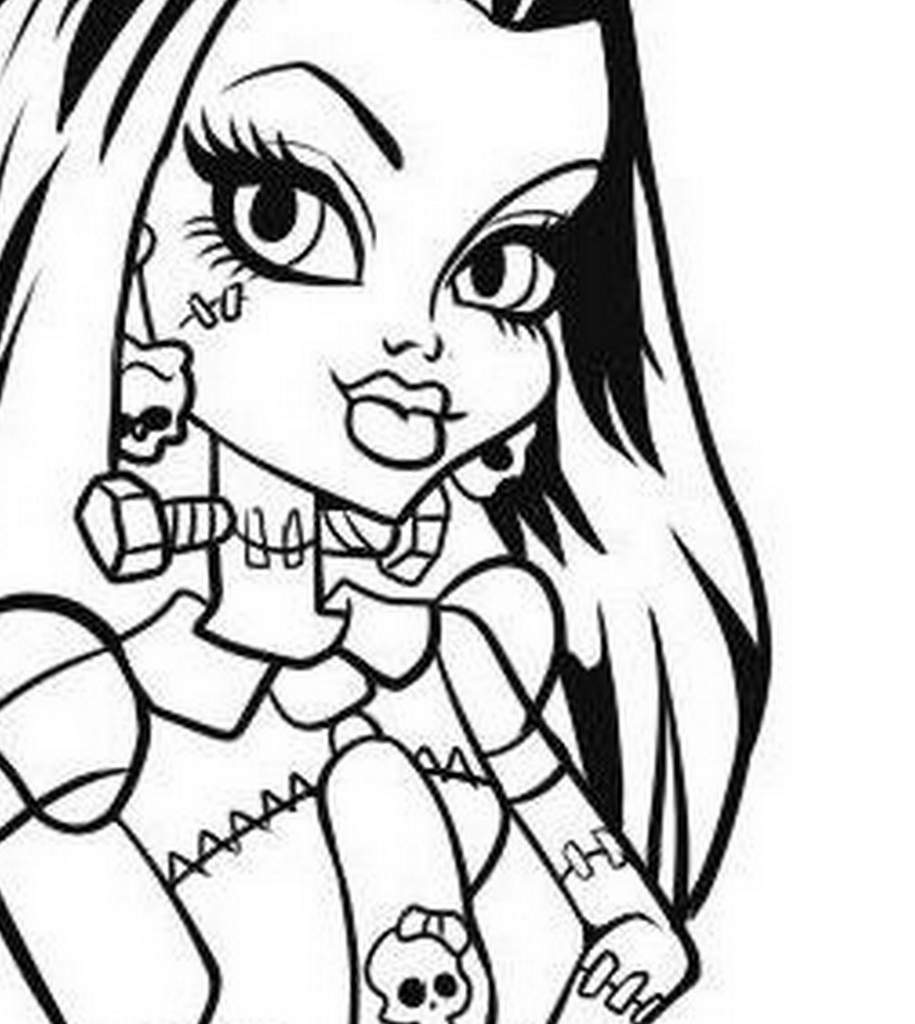 Coloring page: Monster High (Animation Movies) #24893 - Free Printable Coloring Pages