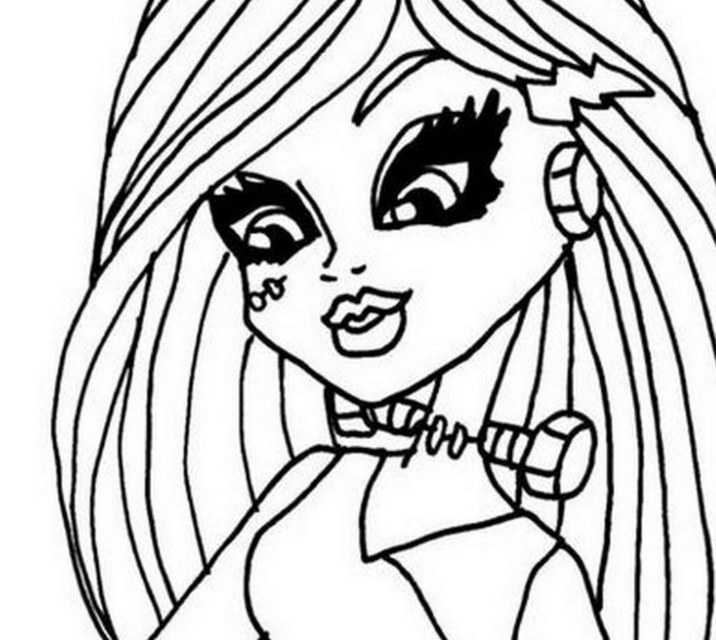 Coloring page: Monster High (Animation Movies) #24930 - Free Printable Coloring Pages